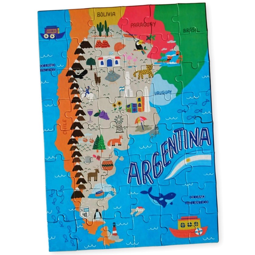 Argentina - Rompecabezas de 48 piezas Argentina - Rompecabezas de 48 piezas